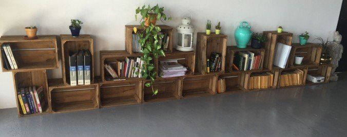 Algunas ideas para decorar con cajas de madera ¡Atrévete! DIY