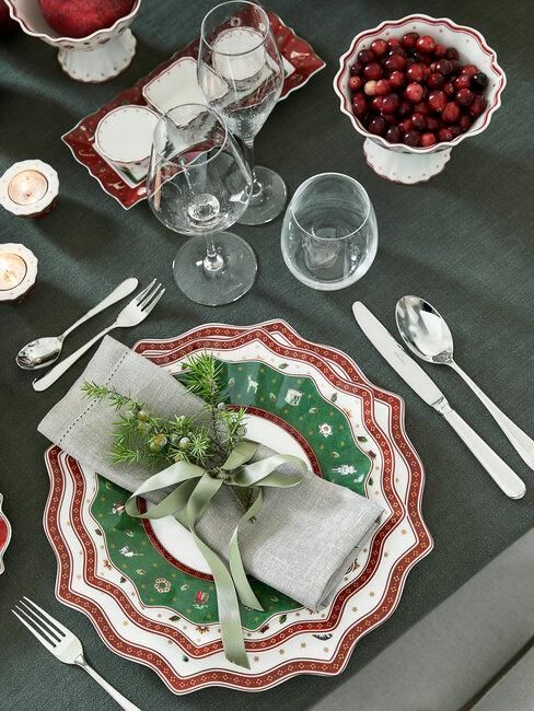 mesa navidad tradicional