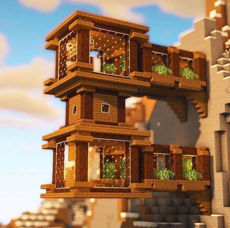 buffet plato Rascacielos Las casas de Minecraft más espectaculares – Fotocasa Life