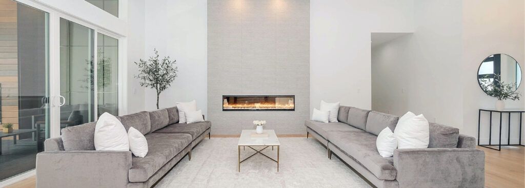 Cómo incluir una chimenea en un piso