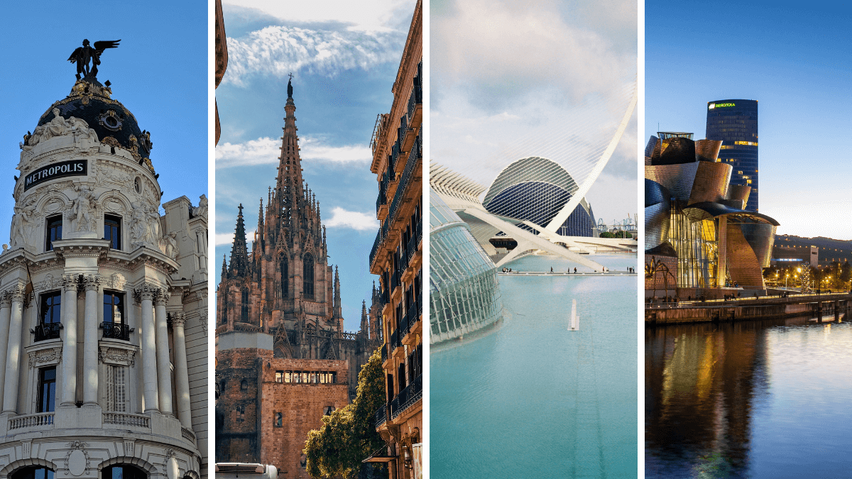 Madrid, Barcelona, Valencia y Bilbao: las ciudades españolas más cotizadas del mundo