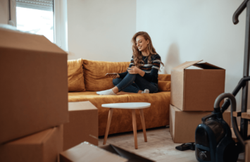 6 mudanzas en 3 años: "ya soy una experta"