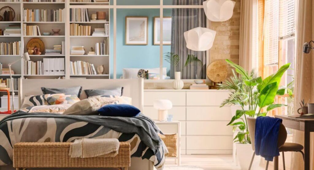 10 accesorios de IKEA para potenciar la “paz visual” en el dormitorio