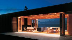 Porche casa contenedor