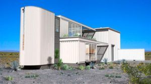 Casa contenedor para el desierto