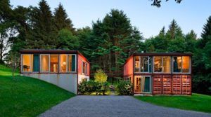 Casa contenedor urbanización