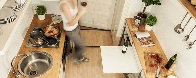 5 ideas para aprovechar mejor una cocina pequeña