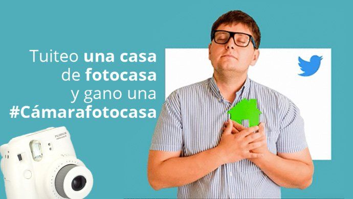 Tuitea una casa de fotocasa y GANA una #CámaraFotocasa