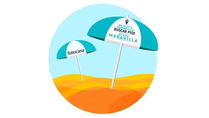 Bajo nuestra sombrilla, buscar piso es una maravilla