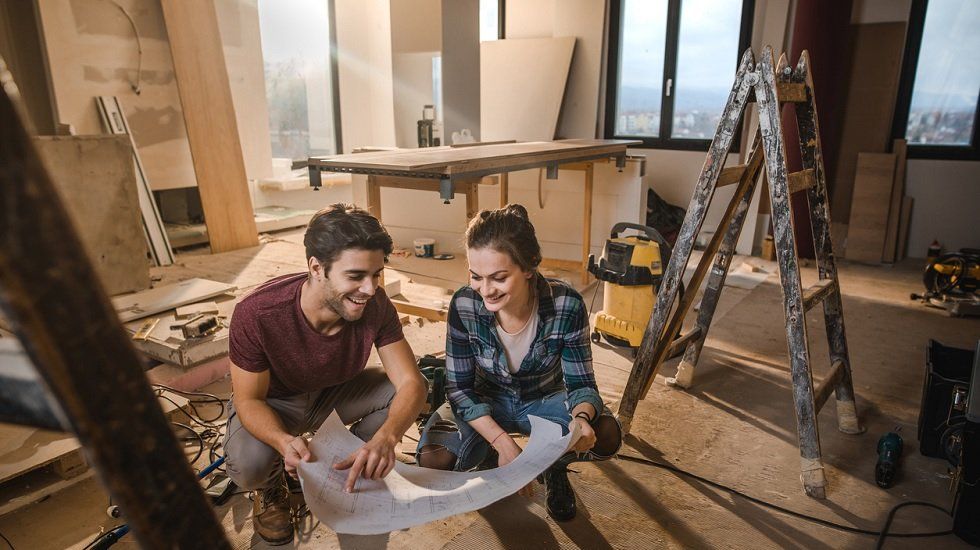 ¿Es fácil cambiar la distribución de un piso?