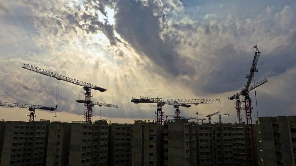 La construcción en España creció moderadamente al 1,8% en junio