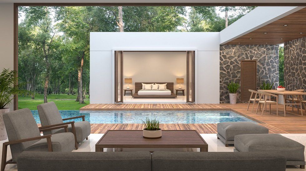 Lujosas villas con piscinas espectaculares