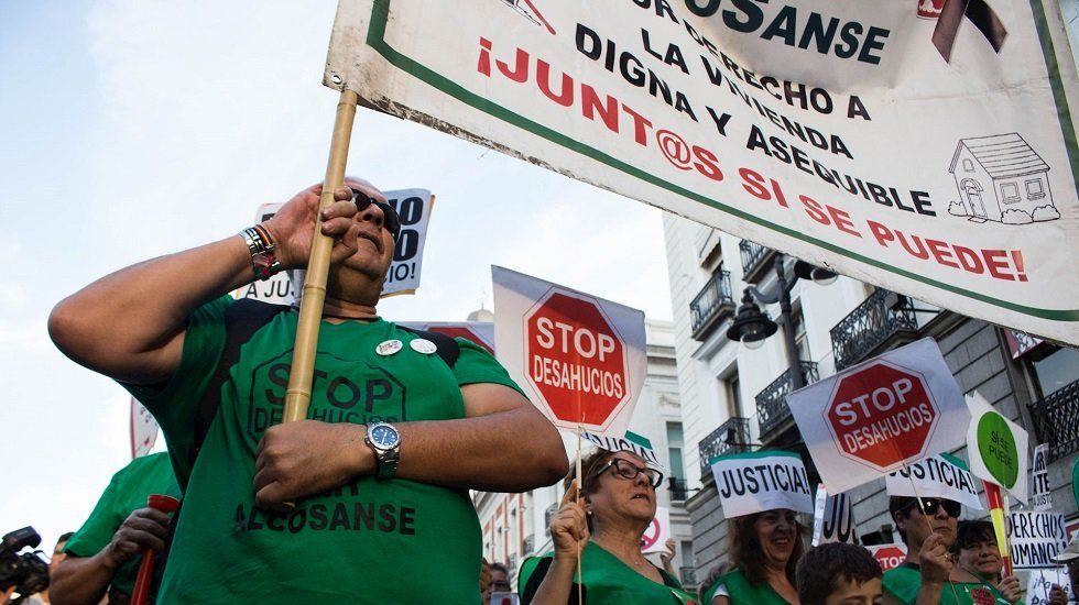 Los desahucios por impago de alquiler bajan un 7,7% hasta septiembre