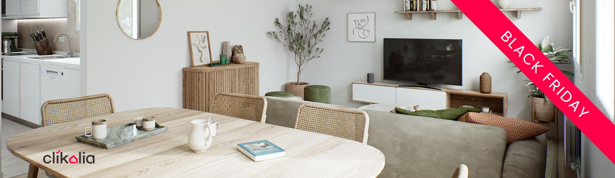 60 viviendas con descuentos, notaría pagada y financiación más barata: la oferta de Clikalia para el Black Friday