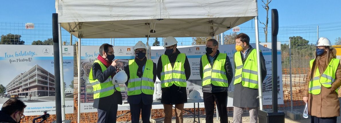 130 nuevas viviendas de alquiler de protección oficial en Martorell