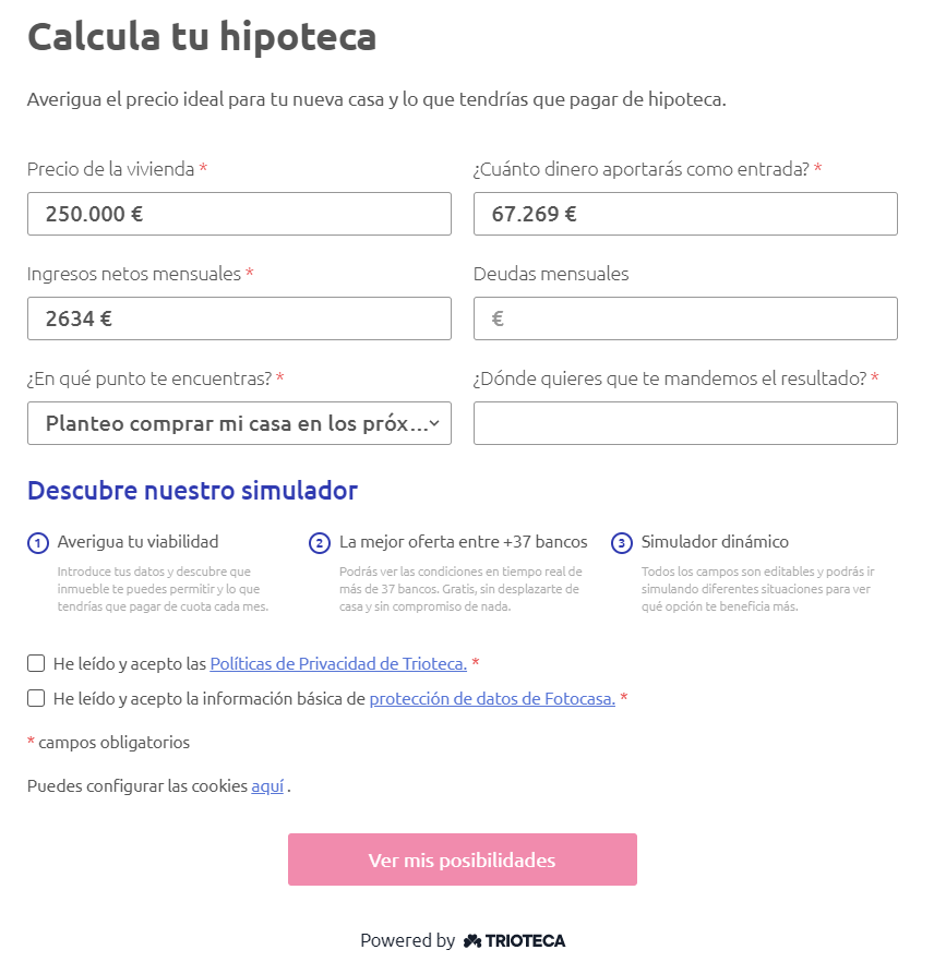 Marketplace hipotecario