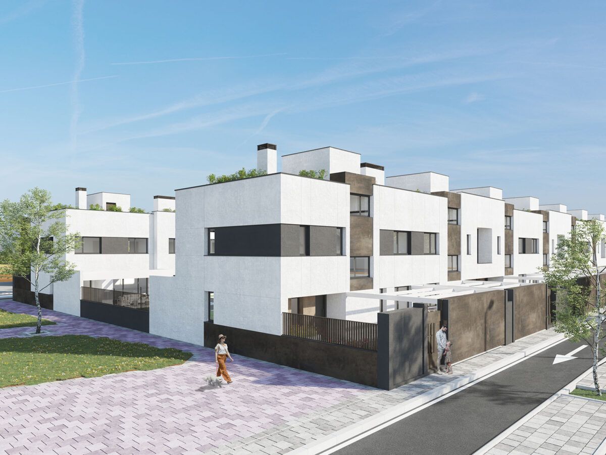 24 nuevas viviendas unifamiliares, ecoeficientes y con huerto urbano en Getafe por Libra Gestión de Proyectos img503
