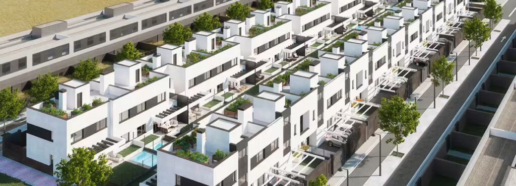 24 nuevas viviendas unifamiliares, ecoeficientes y con huerto urbano en Getafe por Libra Gestión de Proyectos