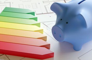 ¿Cuál es la diferencia de gasto entre una casa de eficiencia energética A y una G?