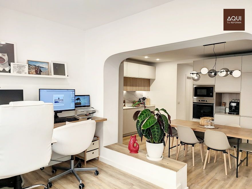 reforma cocina abierta