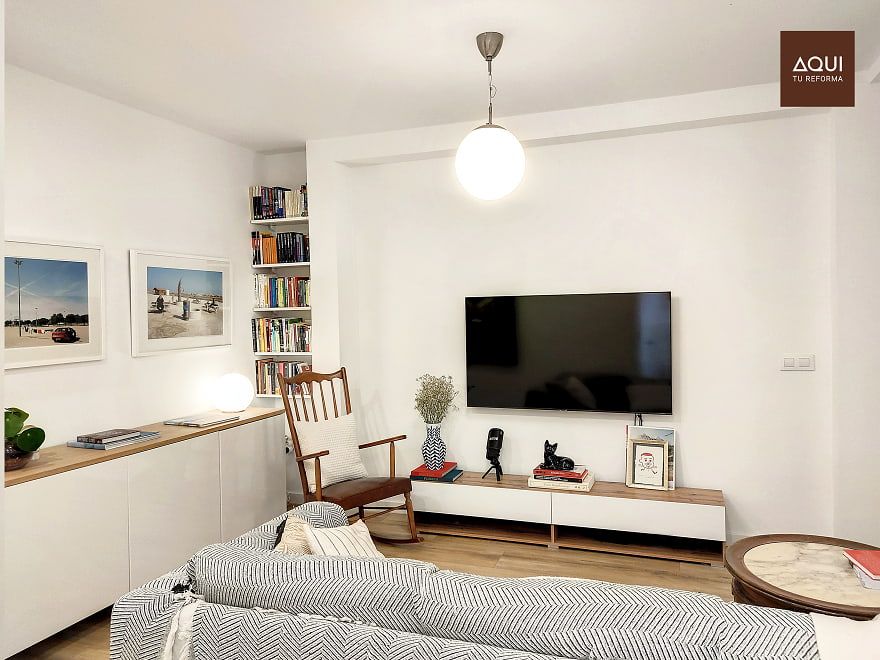 salón reformado casa pasiva