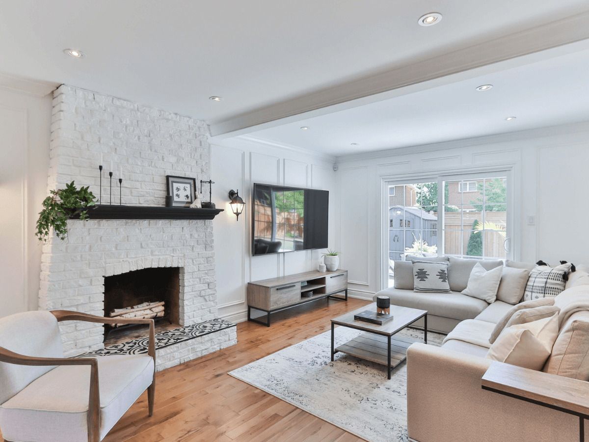 Cómo incluir una chimenea en un piso