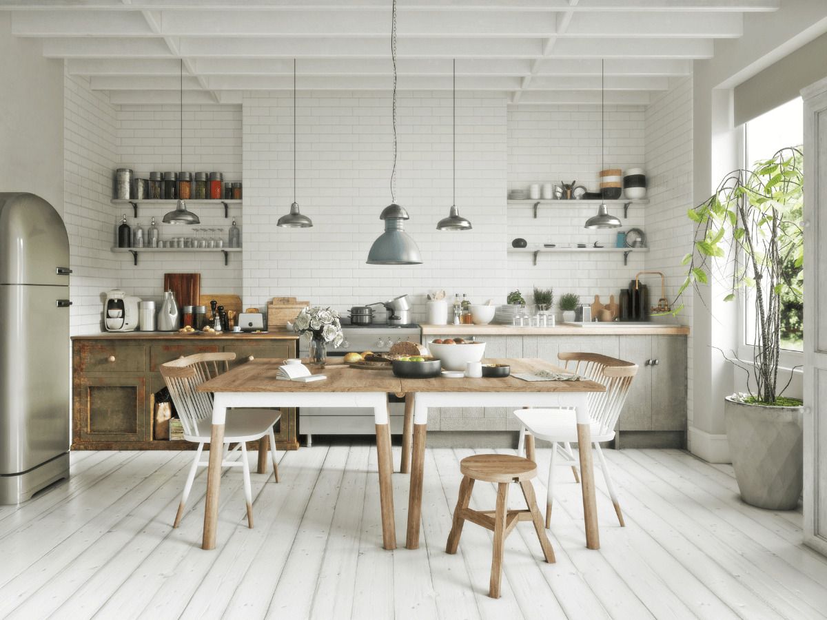 Cocinas nórdicas: 20 ideas para inspirarte