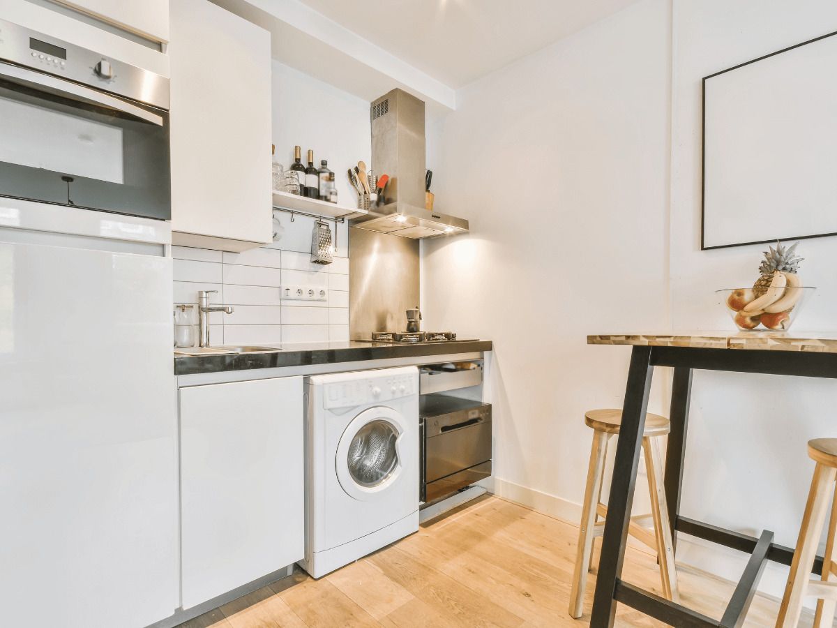 como organizar una mini cocina