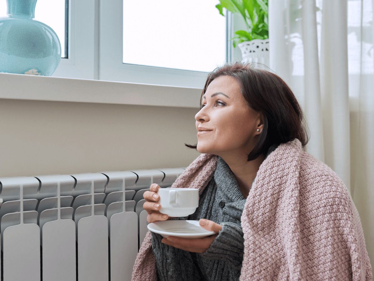 calentar la vivienda