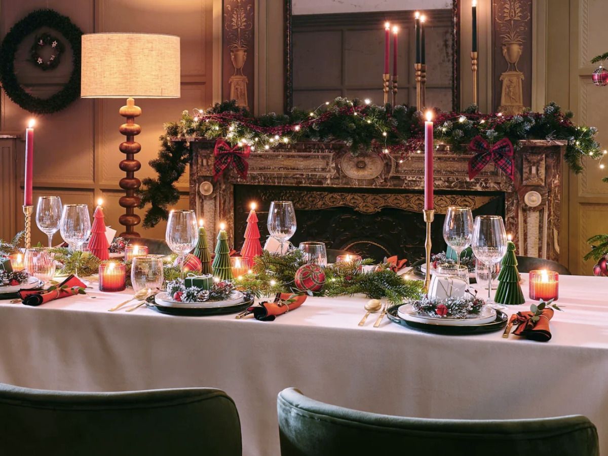 Decoración comedor navideño