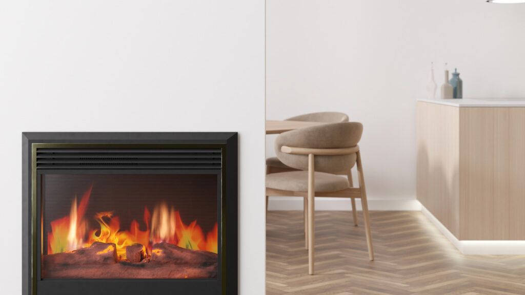 Calentar y decorar tu piso con una chimenea eléctrica