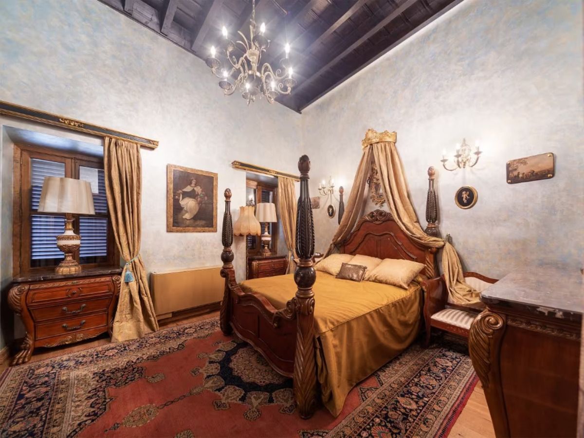 dormitorio de un palacio