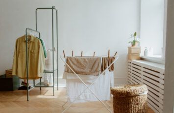 7 ideas para colgar sábanas y toallas cuando llueve