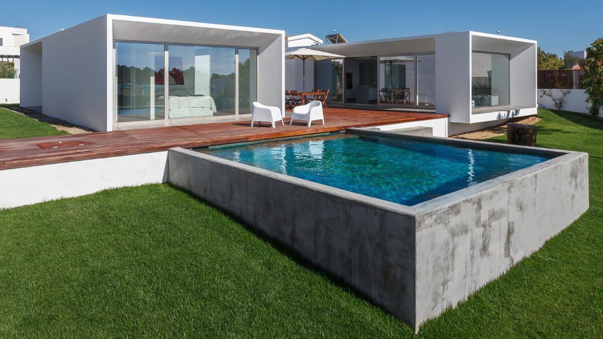 Piscinas elevadas o en altura: tipos, costes e instalación