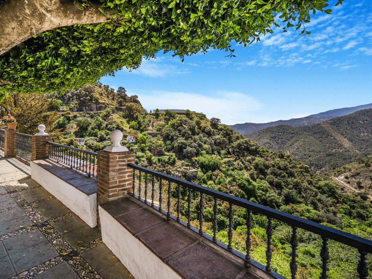 vistas montaña acantilado