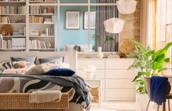 10 accesorios de IKEA para potenciar la “paz visual” en el dormitorio