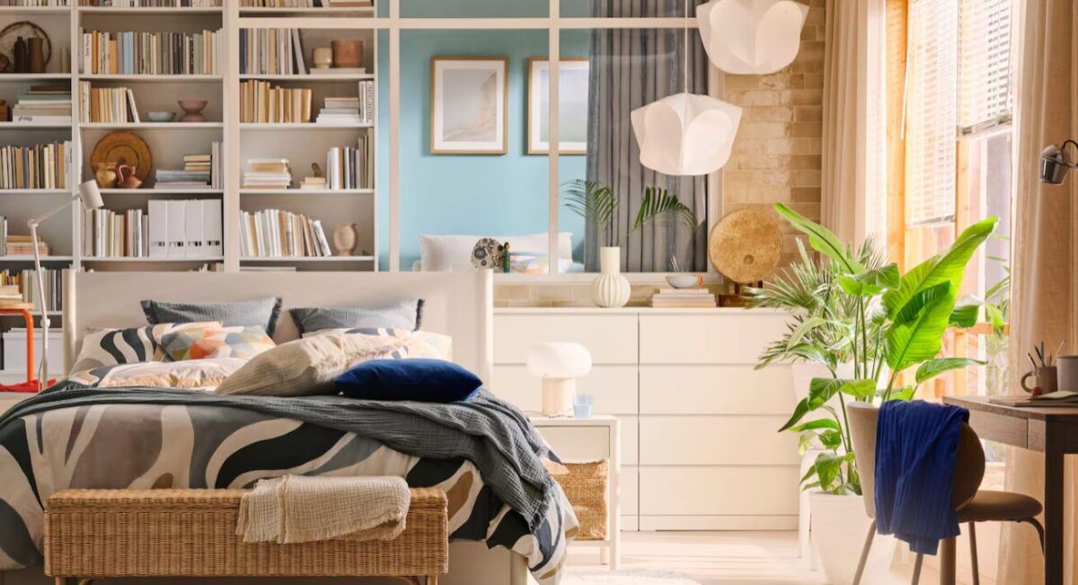 10 accesorios de IKEA para potenciar la “paz visual” en el dormitorio