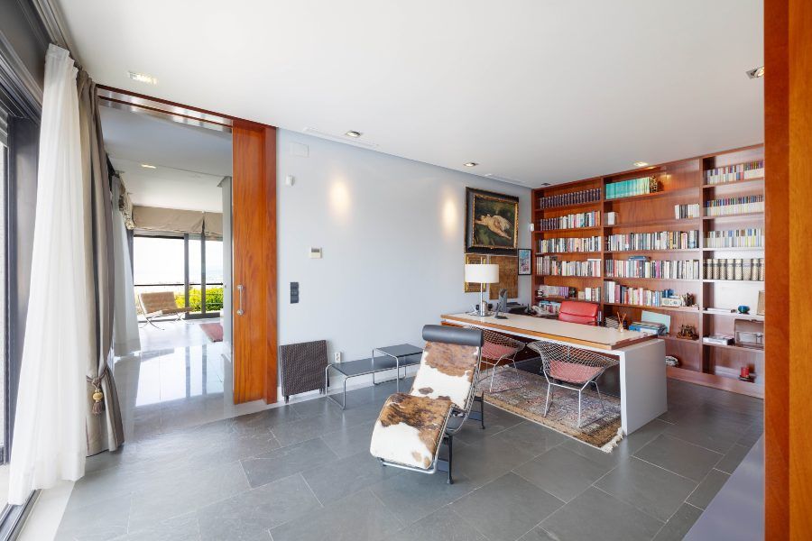 Chalet Marbella Este - biblioteca