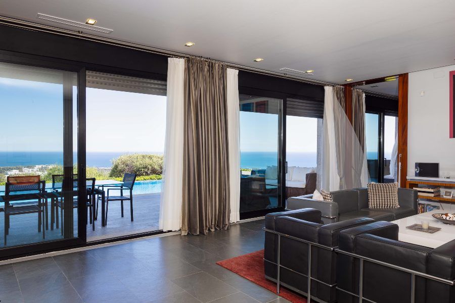 Chalet Marbella Este - salon terraza