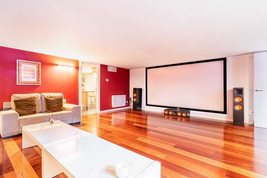 Casa adosadaValdemarín sala de cine