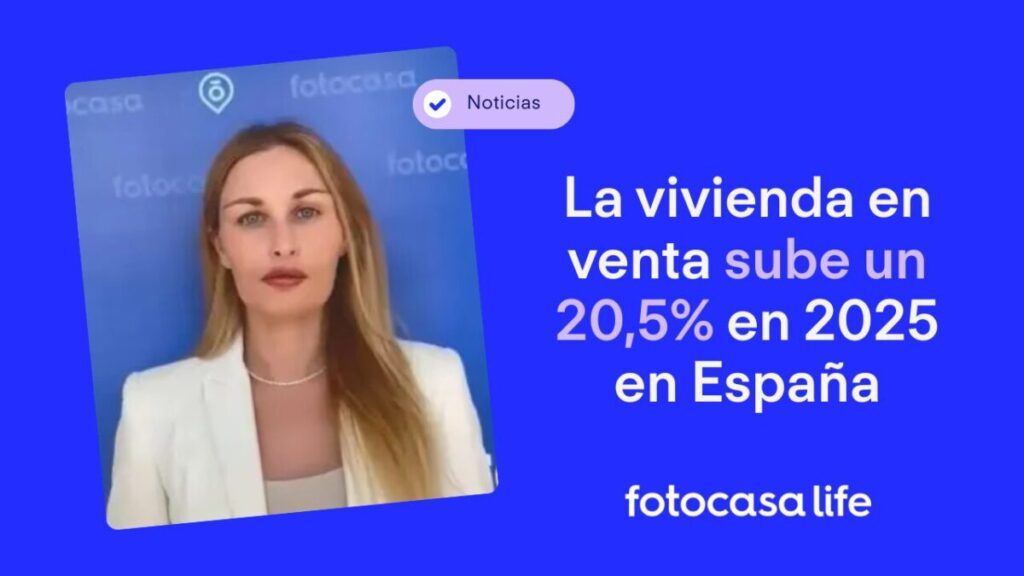 La vivienda en venta sube un 20,5% en 2025 en España